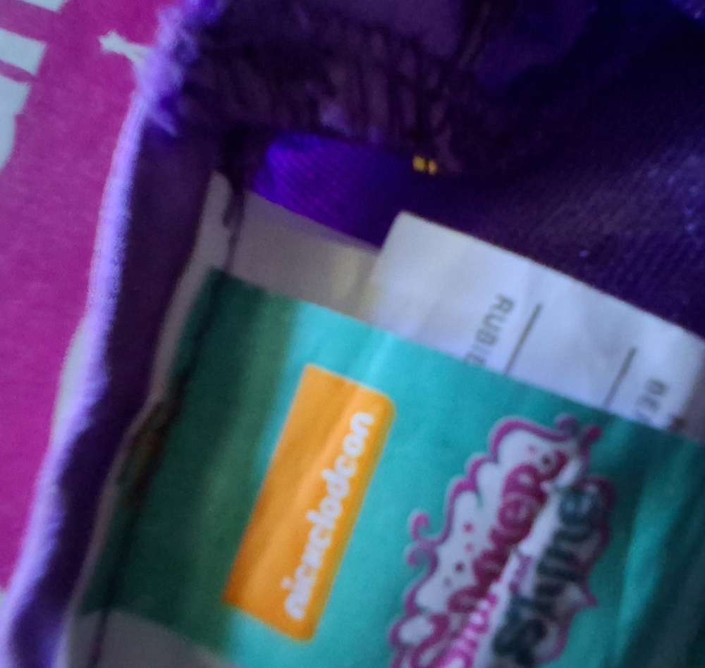 Nickelodeon SHIMMER Purple Gold GIRLS Costume Size 4-6T EUC - Picture 12 of 12